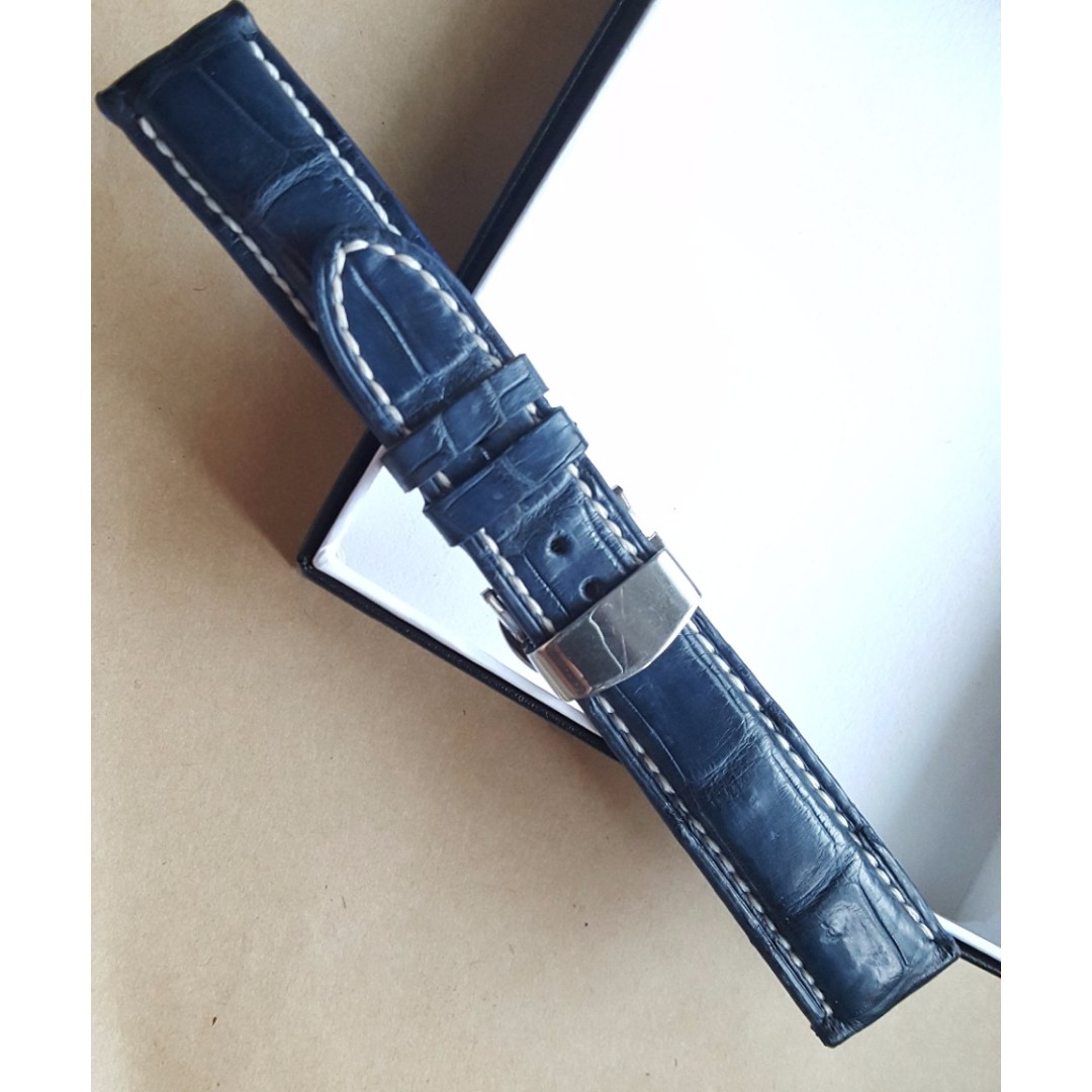 leather watch clasp