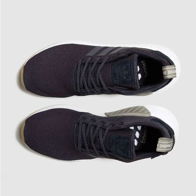 Adidas originals nmd r2 trainer utility deals black / gum