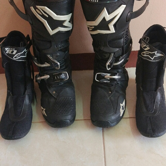 Alpinestars Tech 10 Fesyen Pria Sepatu Di Carousell