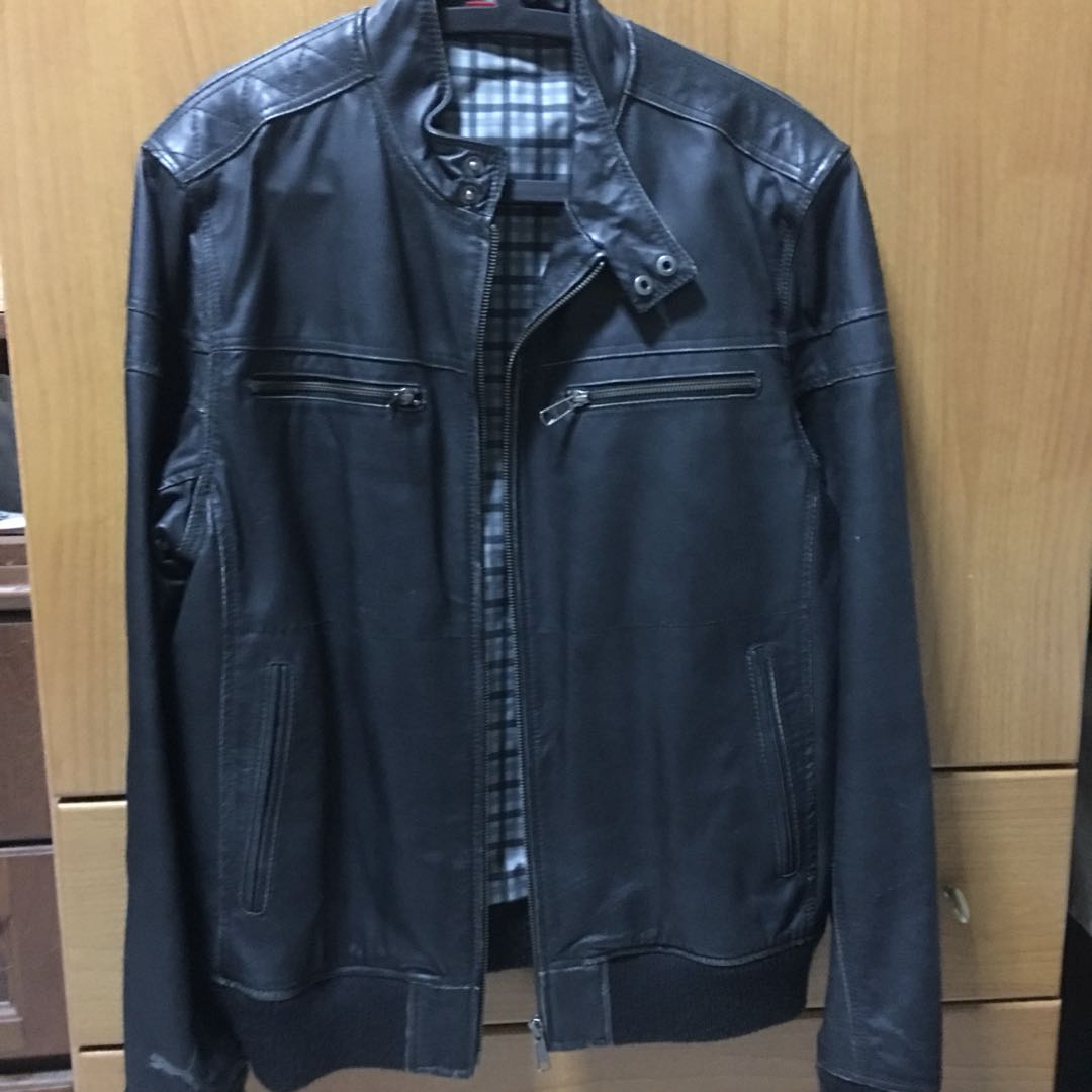 Authentic Puma Leather jacket, Men's 