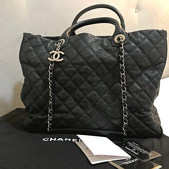 Chanel large shopping 30cm deals