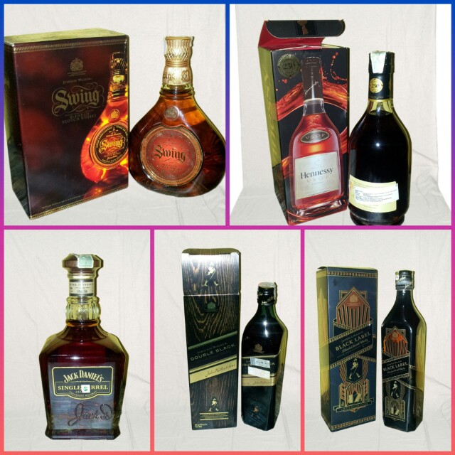 Combo Paket Hemat (Hennessy VSOP Cognac, Double Black, Black ...