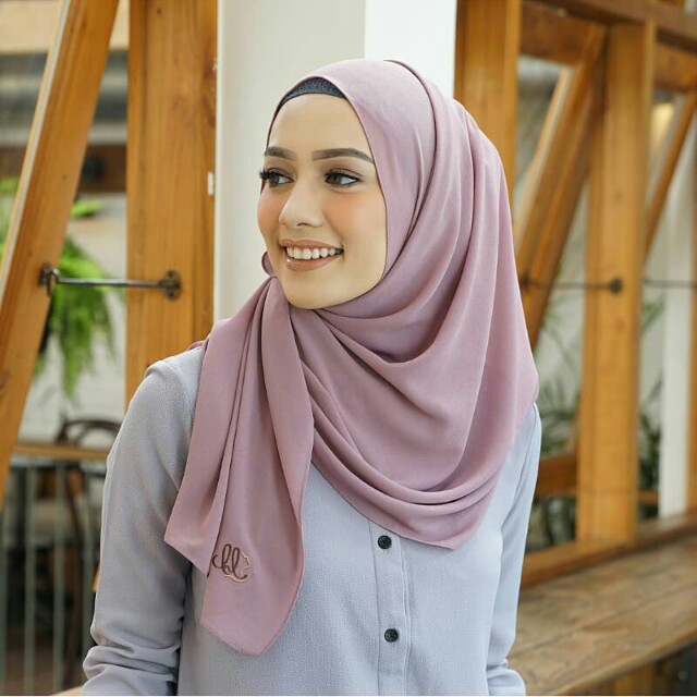 Embroidey Shawl By Heaven Lights Pashmina Murah Hijab Murah Olshop