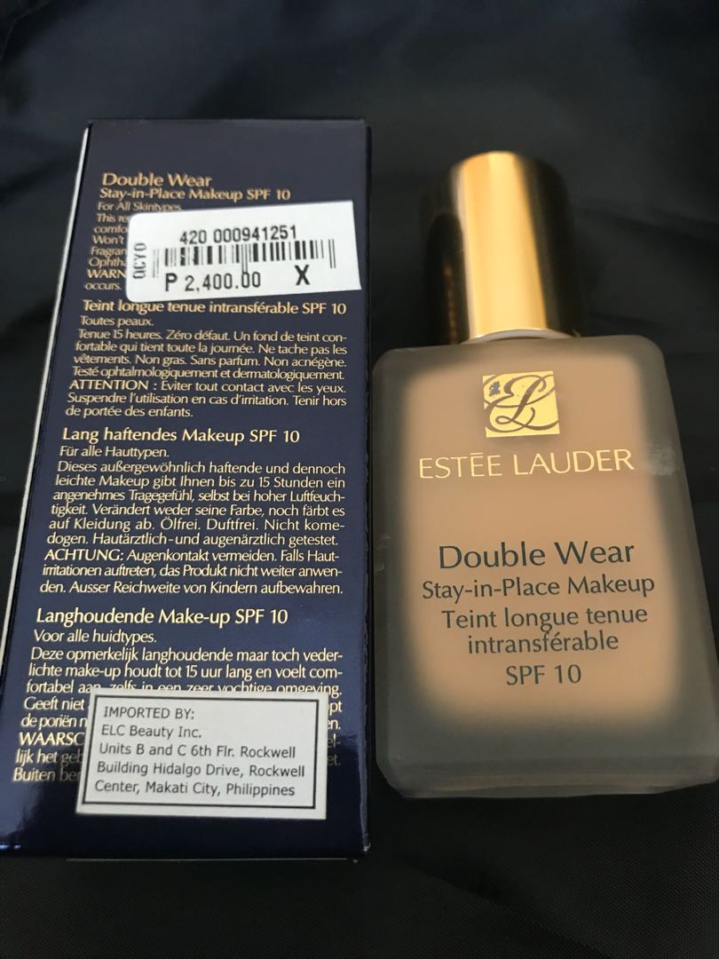 ESTEE LAUDER DOUBLE WEAR FOUNDATION, Beauty & Personal Care, Face ...
