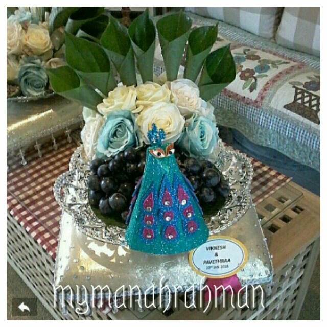 Gubahan Hantaran Indian Wedding Tray Design Craft Art