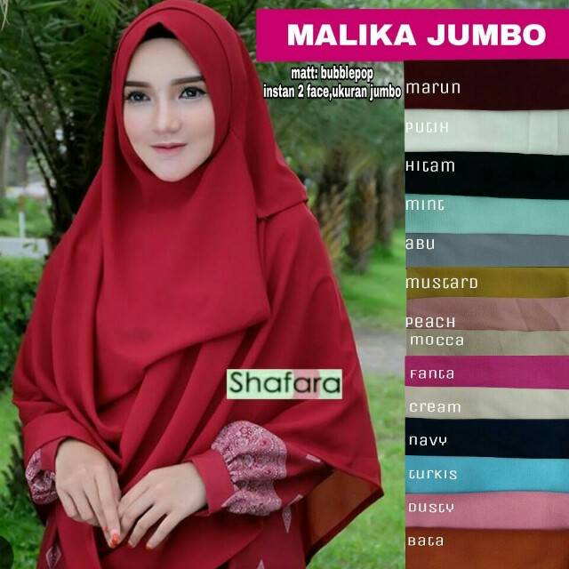 Jilbab Instan Jumbo Two Faces Olshop Fashion Olshop Muslim Di Carousell