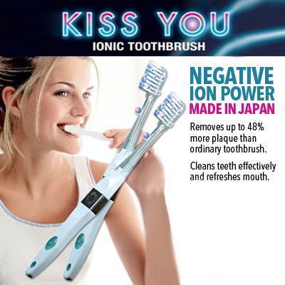 negative ion toothbrush