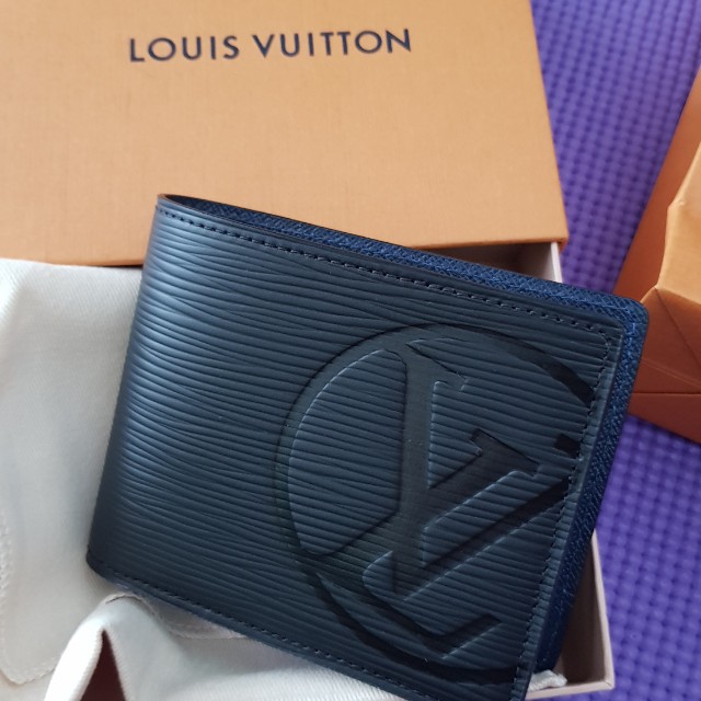 Louis Vuitton Moka Brown Epi Leather Slender Multiple Marco Florin Wallet  526lvs610