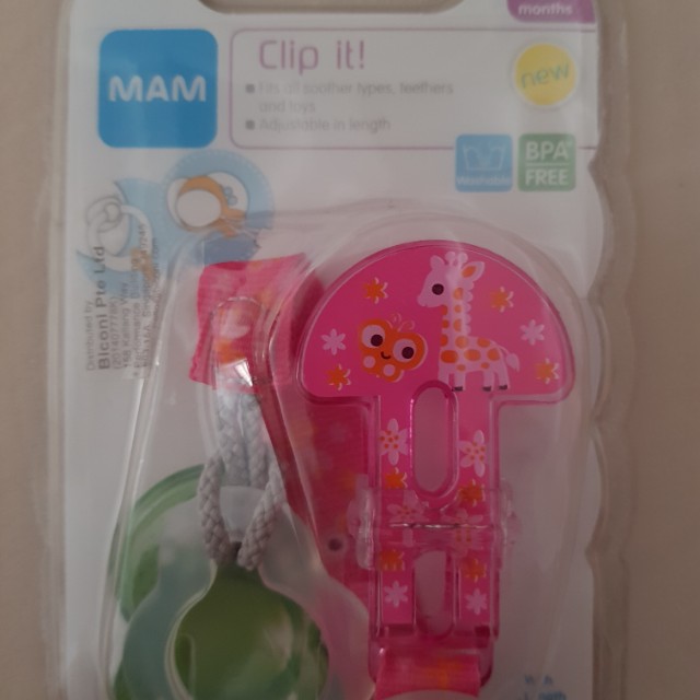 MAM Pacifier Clip, Babies & Kids, Bathing & Changing, Baby Toiletries