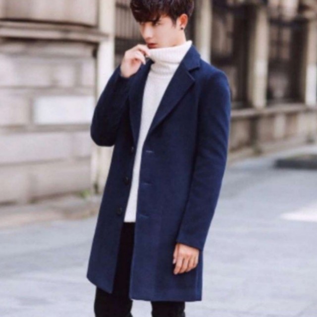 Plus size mens trench coat top