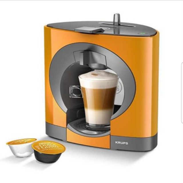 Nescafe Dolce Gusto Oblo Krups Orange, TV & Home Appliances, Kitchen