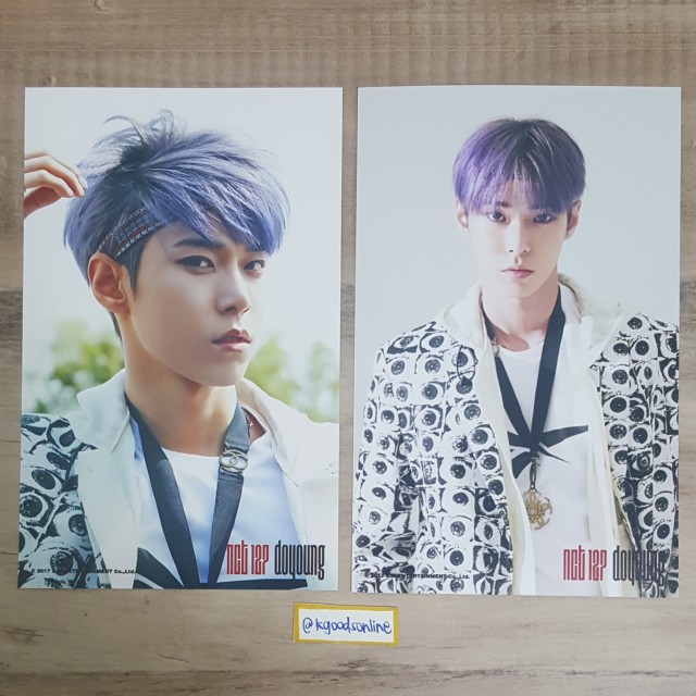 OFFICIAL DOYOUNG NCT 127 CHERRY BOMB PHOTOSET (2PCS), Hobbies & Toys