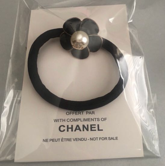On hand Authentic Chanel Hair Tie, Beauty & Personal Care, Hair on Carousell