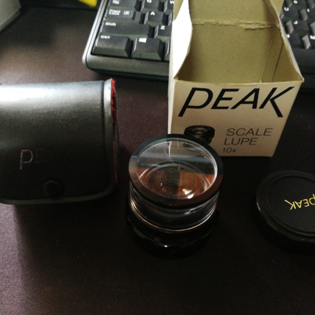 Peak optics scale lupe 10x 1983, Everything Else on Carousell