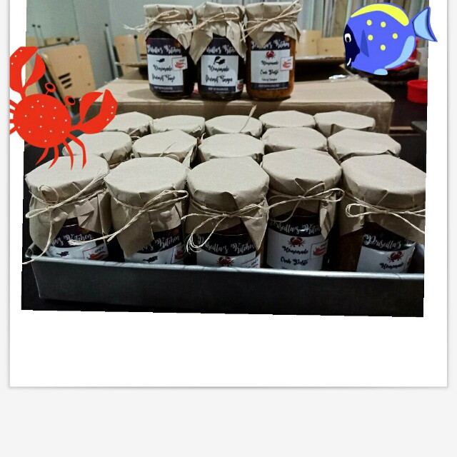 Priscilla's Kitchen Gourmet Products (Category: Local Eats) located in Mandaluyong City. Submitted by cncdshop (Listing ID 160177657, Image 3). Description: Priscilla's Kitchen Gourmet Products Gourmet Tuyo 200 Gourmet Tinapa 200 Crab Paste 250.