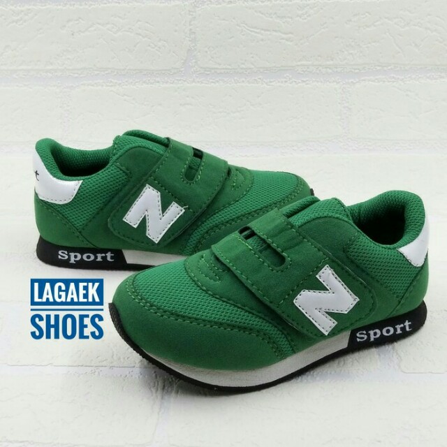 Sepatu Sport Anak Laki Laki Perekat Velcro Hijau Simple Bayi Anak Lainnya Di Carousell