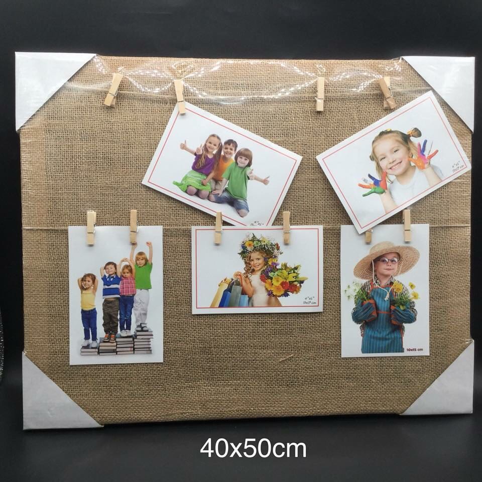 Wooden photo clip frame, Hobbies & Toys, Stationary & Craft, Art