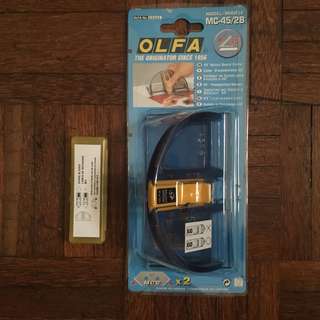 OLFA 45 degree mount board cutter