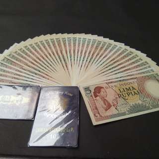Uang kuno / Uang jadul 5 rupiah