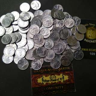 Uang lama / Uang kuno 1 rupiah koin