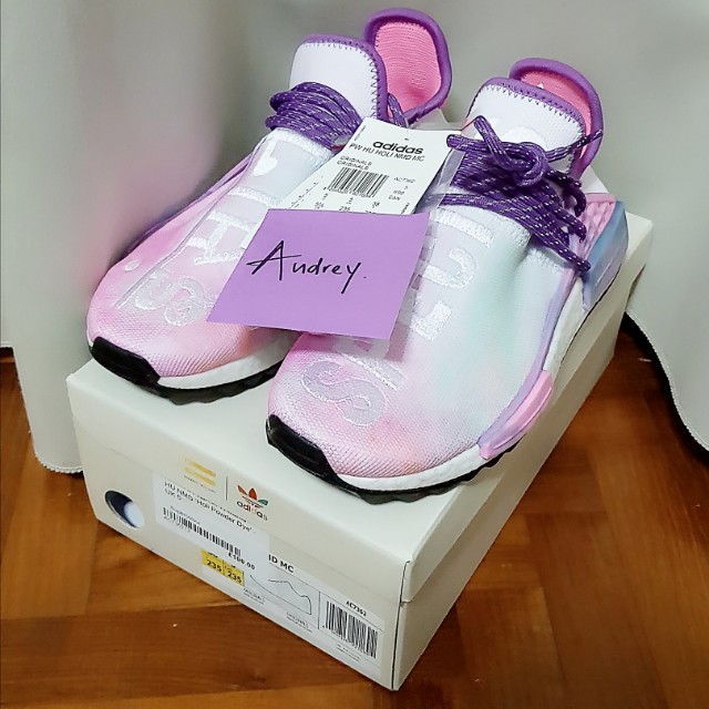 adidas human race nmd pink glow