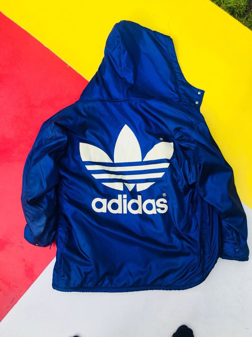 adidas purple coat