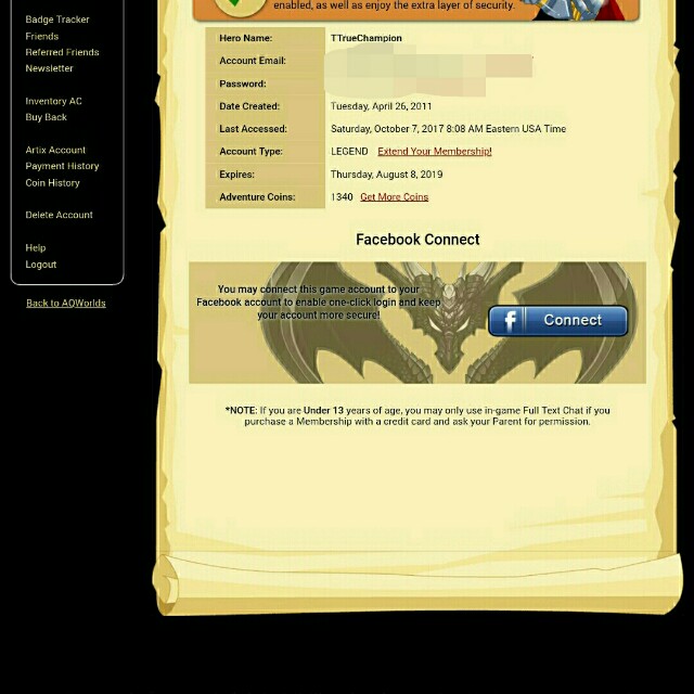 Aqw connecting to game server