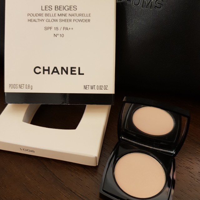 Authentic Chanel Les Beiges Healthy Glow Sheer Powder, Beauty & Personal  Care, Face, Makeup on Carousell