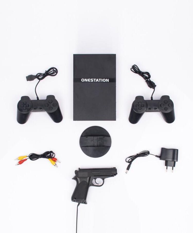 Cassette game console with gaming guns, Video Gaming, Video Game