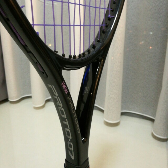 Classic Tennis Racquet Yamaha Proto07, Sports Equipment, Sports