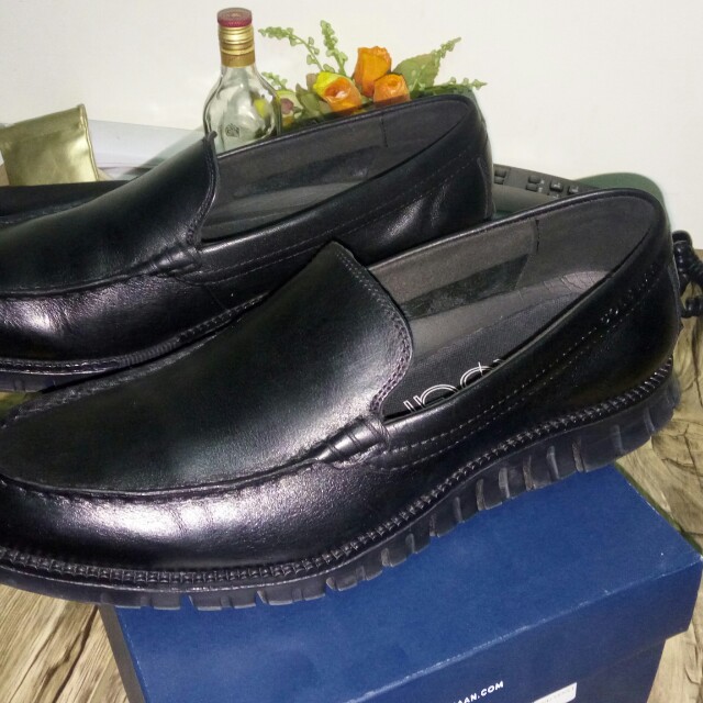 Cole haan venetian loafer black store