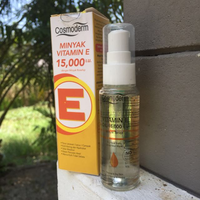Cosmoderm Vitamin E Oil Health Beauty Skin Bath Body On Carousell