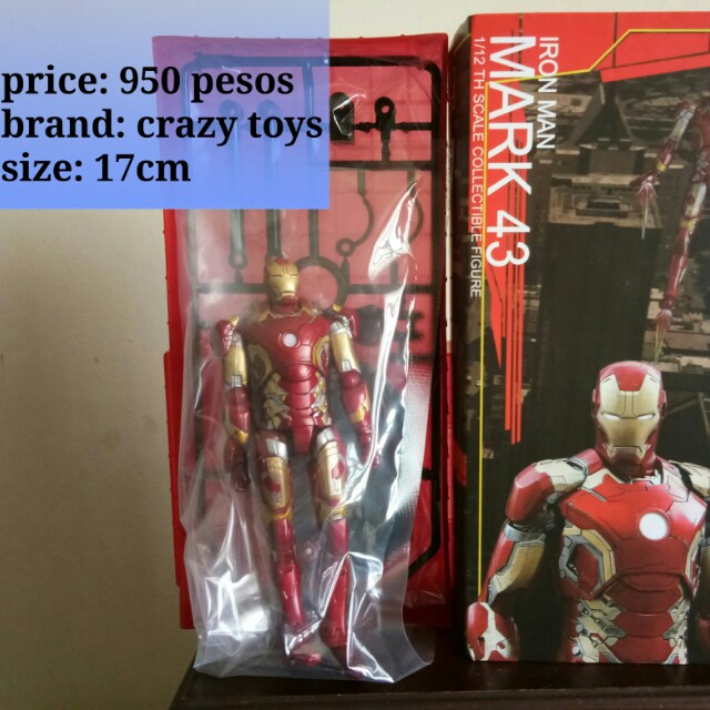 Crazy Toys Ironman Hobbies Toys Toys Games On Carousell