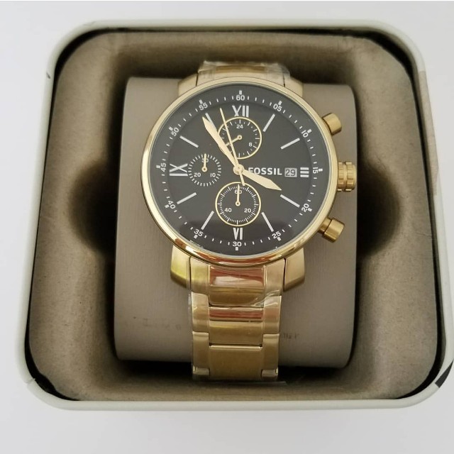 Fossil Men's Gold Watch, Men's Fashion, Watches & Accessories, Watches on  Carousell