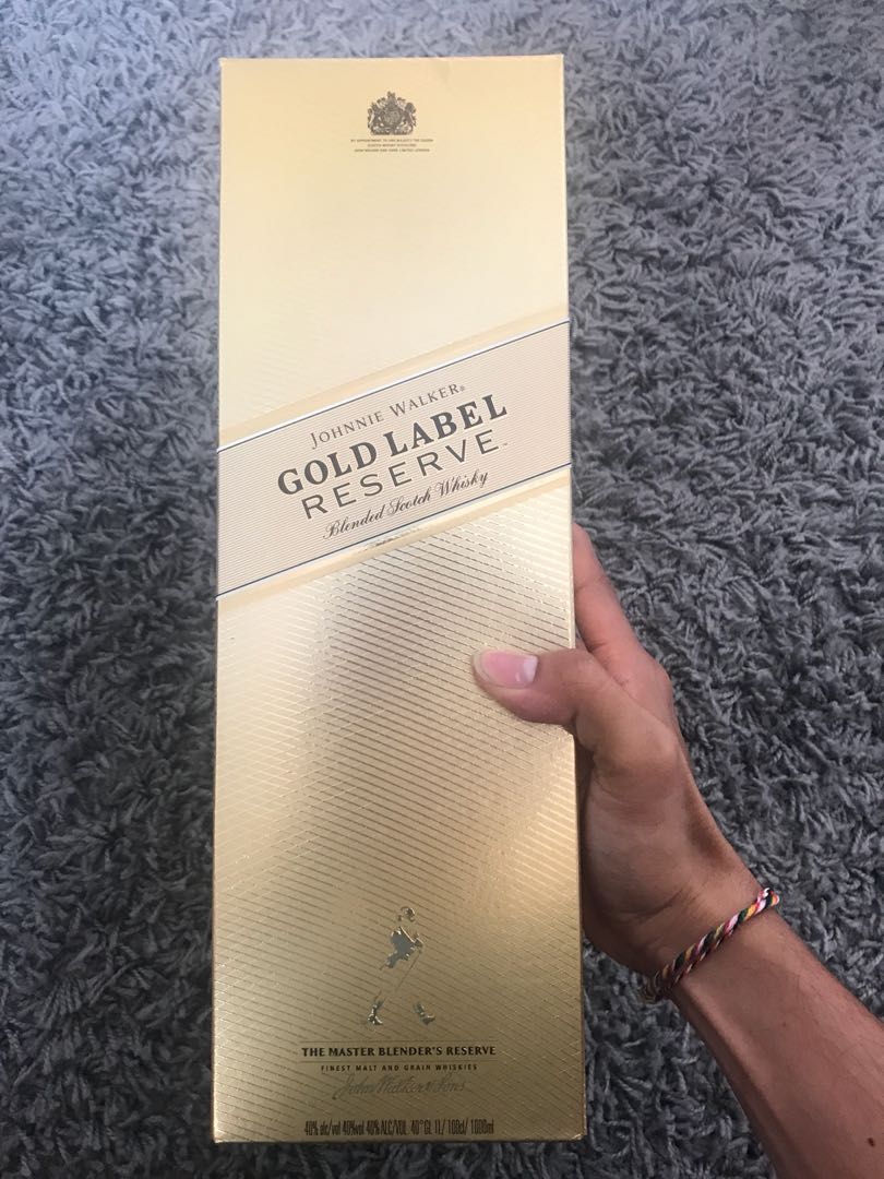 Gold Label 1L, Food & Drinks, Alcoholic Beverages on Carousell