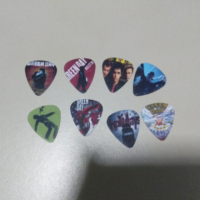 Green day shop guitar pick