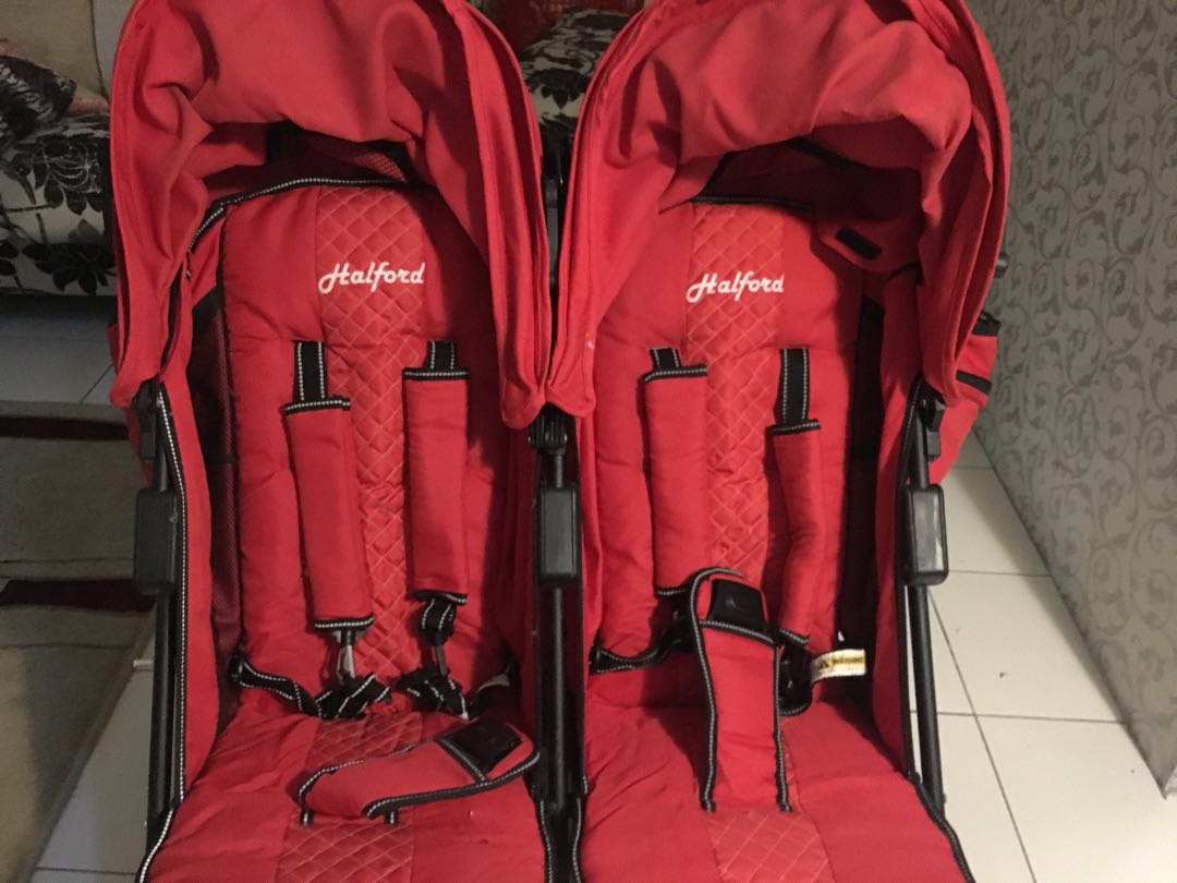 Halford fliplite twin stroller on sale