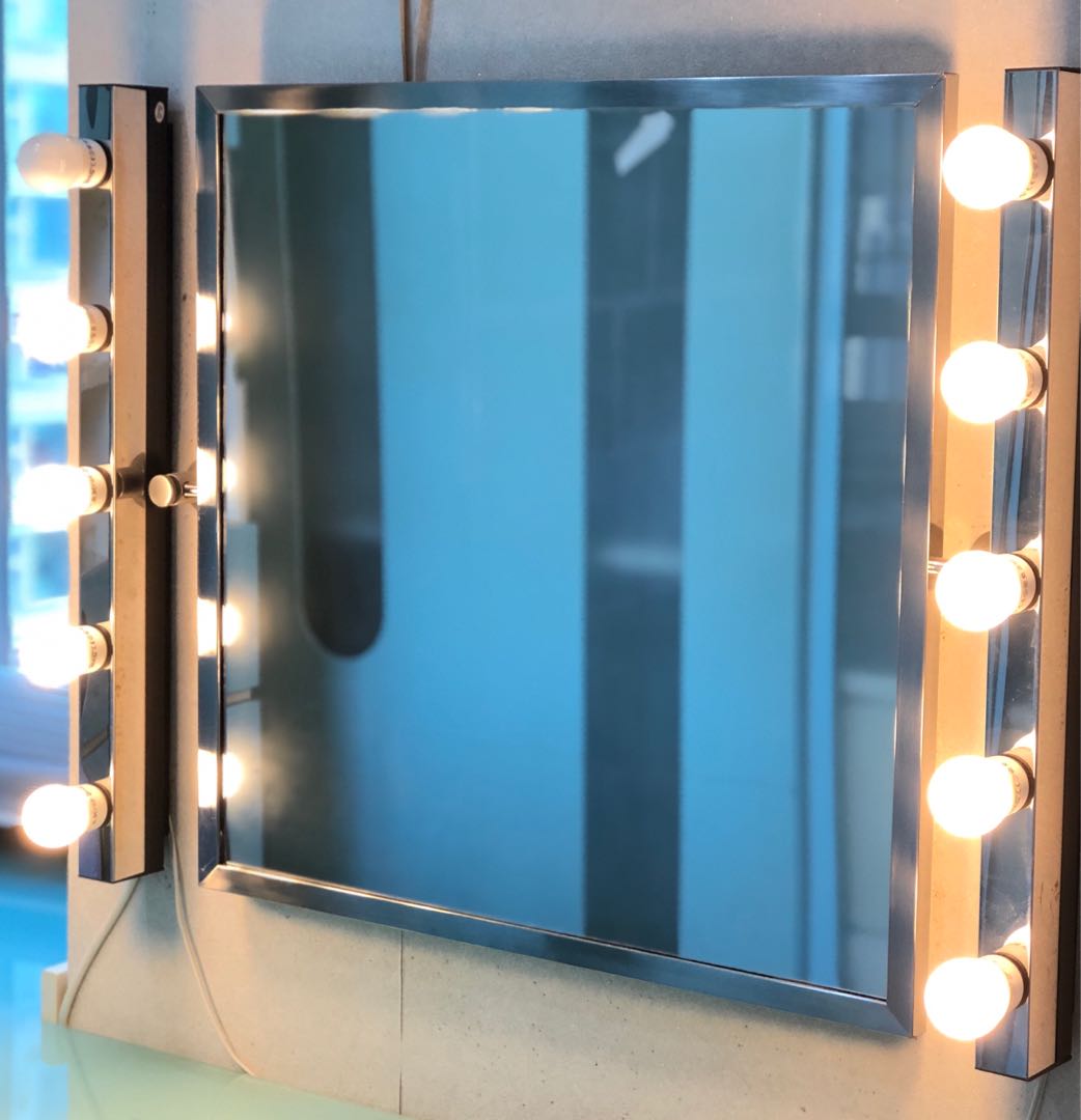 Hollywood Glam Ikea Light Bulb Body Mirror Home Furniture