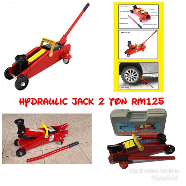 Hydraulic Jack 2 Ton, 4 Ton, 6 Ton, Auto Accessories on Carousell
