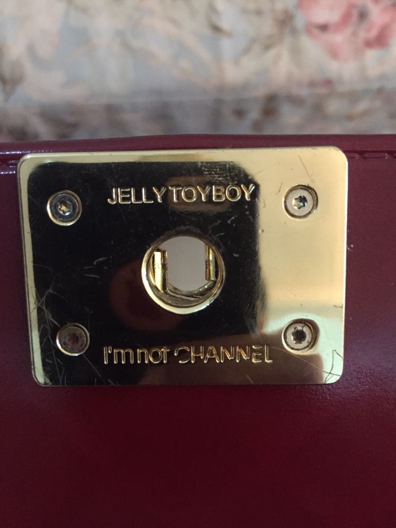 กระเป๋า chanel Jelly toy boy 10”