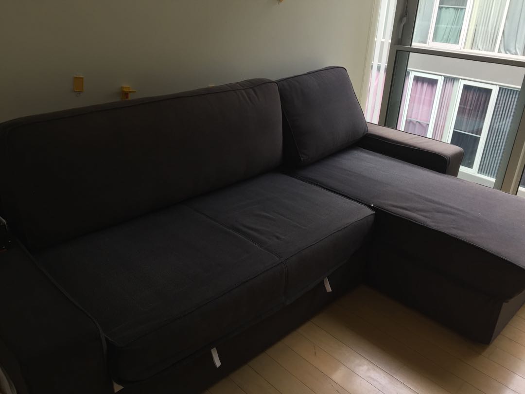 Ikea Queen size Sofa Bed, Furniture & Home Living, Furniture, Sofas on
