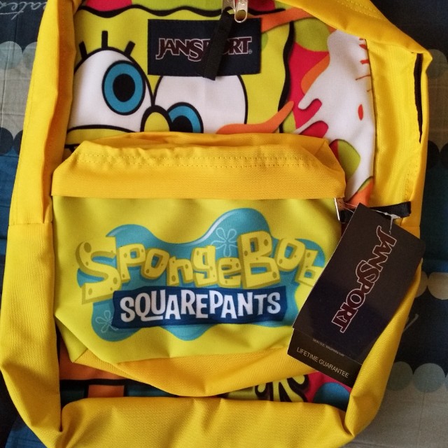 spongebob jansport backpack