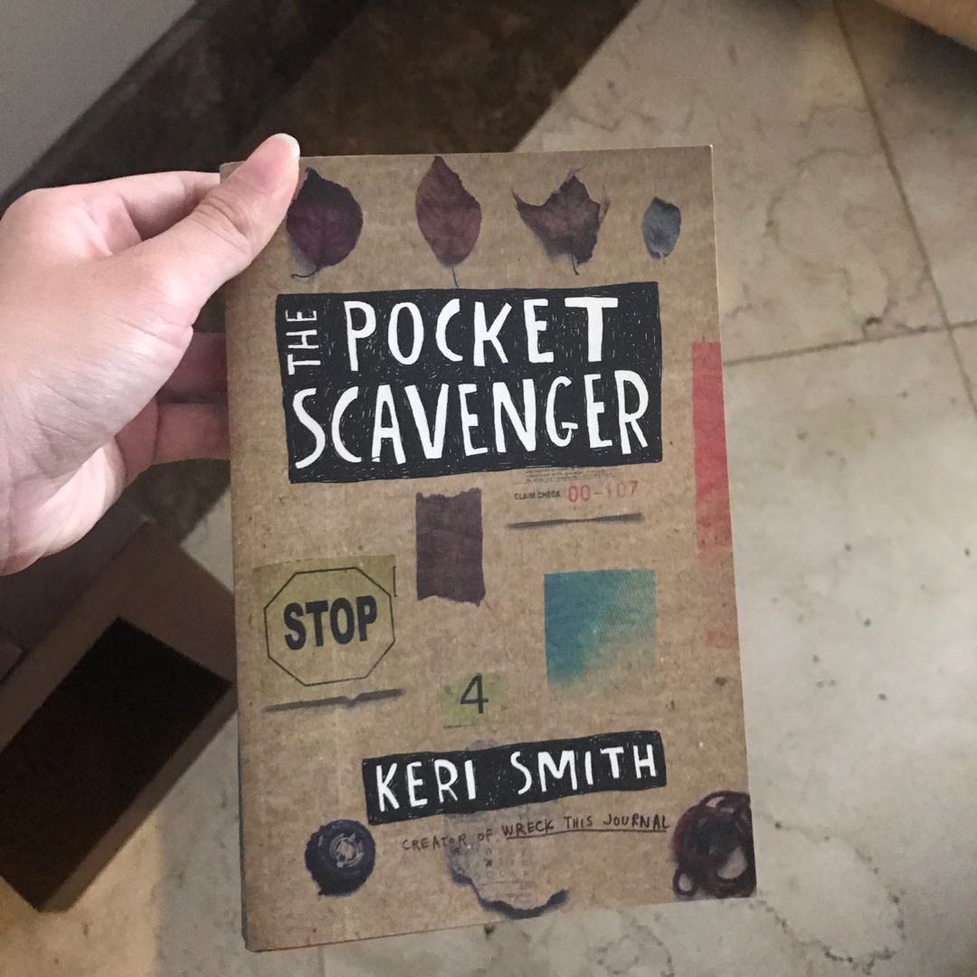 Keri Smith The Pocket Scavenger Buku Alat Tulis Majalah