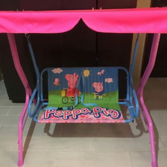 PRELOVED EUC PEPPA PIG SWING Babies Kids Infant Playtime on