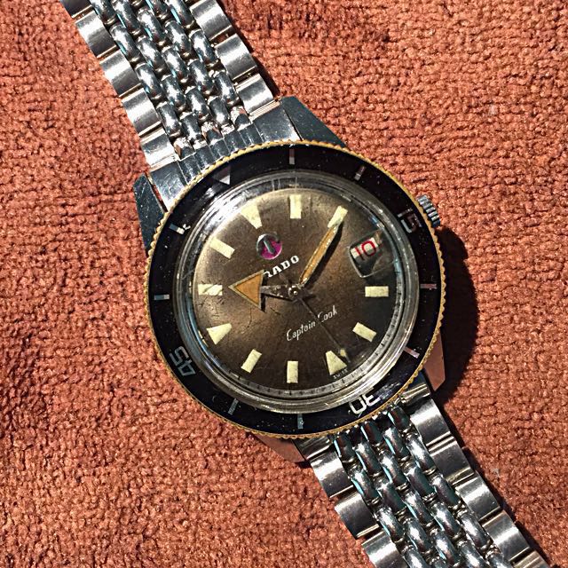 Rado captain online cook vintage