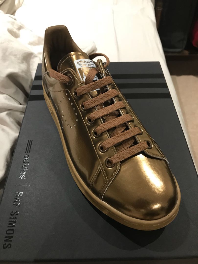 Raf simons clearance stan smith gold