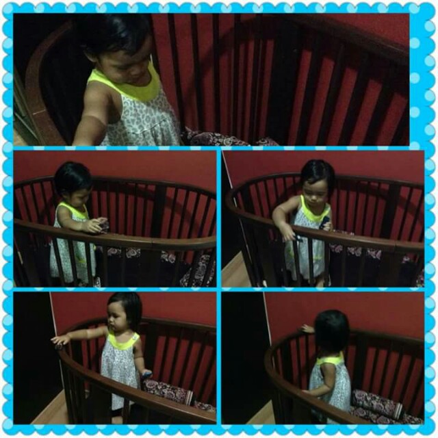 Stokke Cot in Walnut, Babies & Kids, Babies & Kids Fashion on Carousell