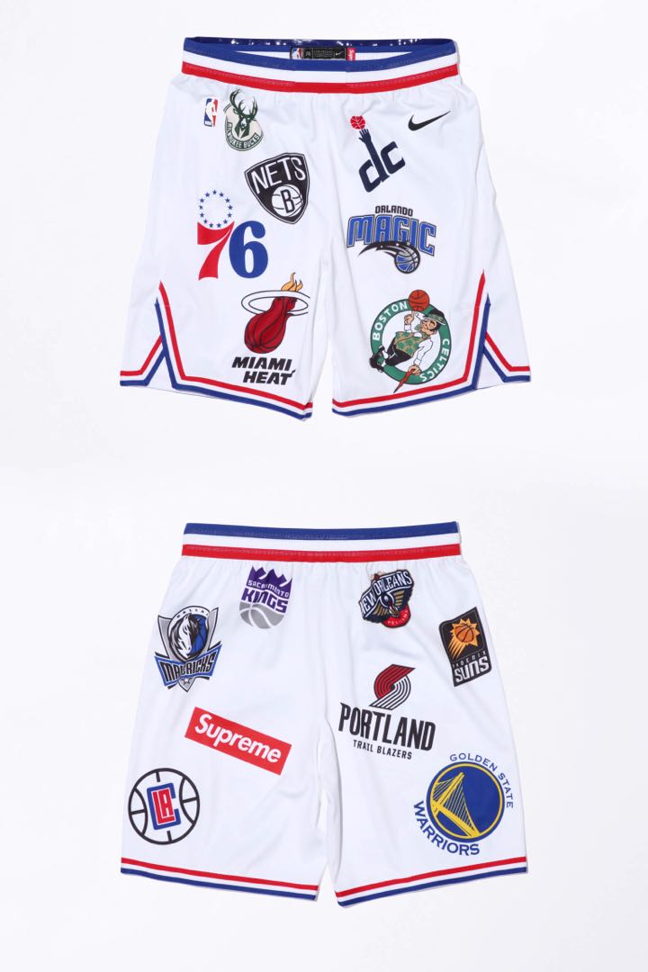 Nba x supreme shorts clearance