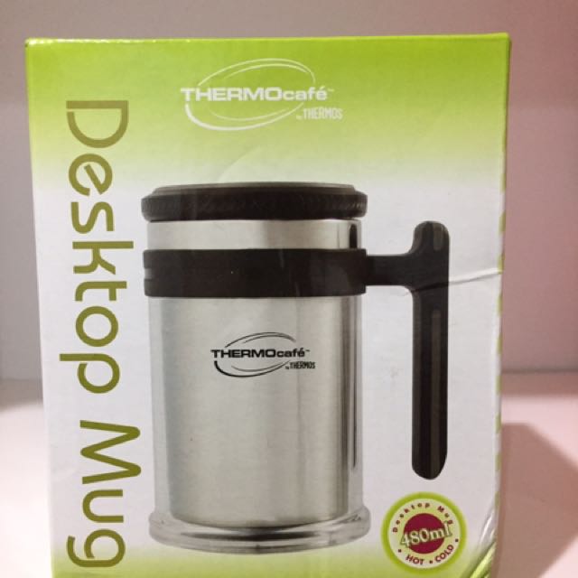 thermos desktop mug