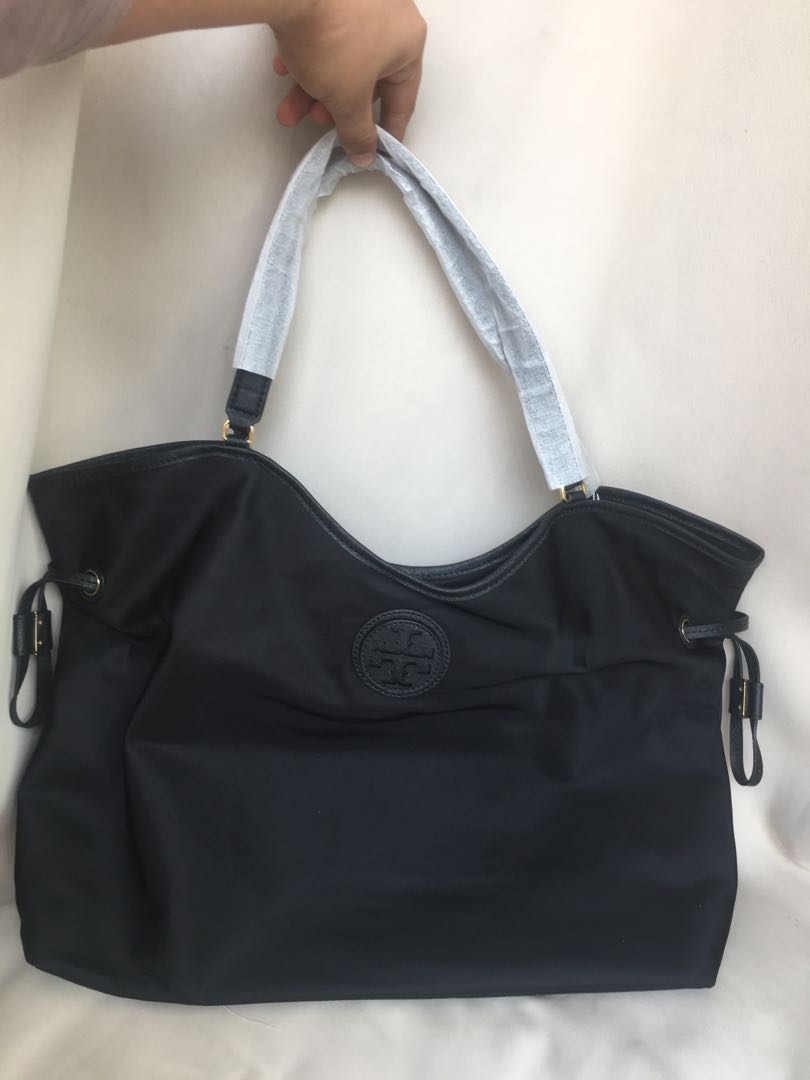 Tory burch sales nylon slouchy tote